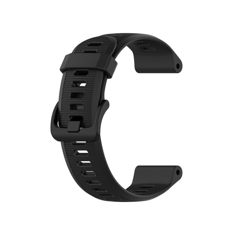 Compatible with Garmin Compatible witherunner 945 Silicone Watch Band(Black) - Watch Bands by PMC TechLife | Online Shopping South Africa | PMC TechLife | Buy Now Pay Later Mobicred