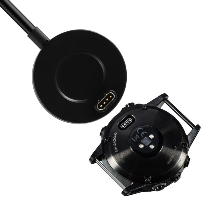 Compatible with Garmin Fenix 6 & 6S & 6X Round Charging Base(Black) - Charger by PMC TechLife | Online Shopping South Africa | PMC TechLife | Buy Now Pay Later Mobicred