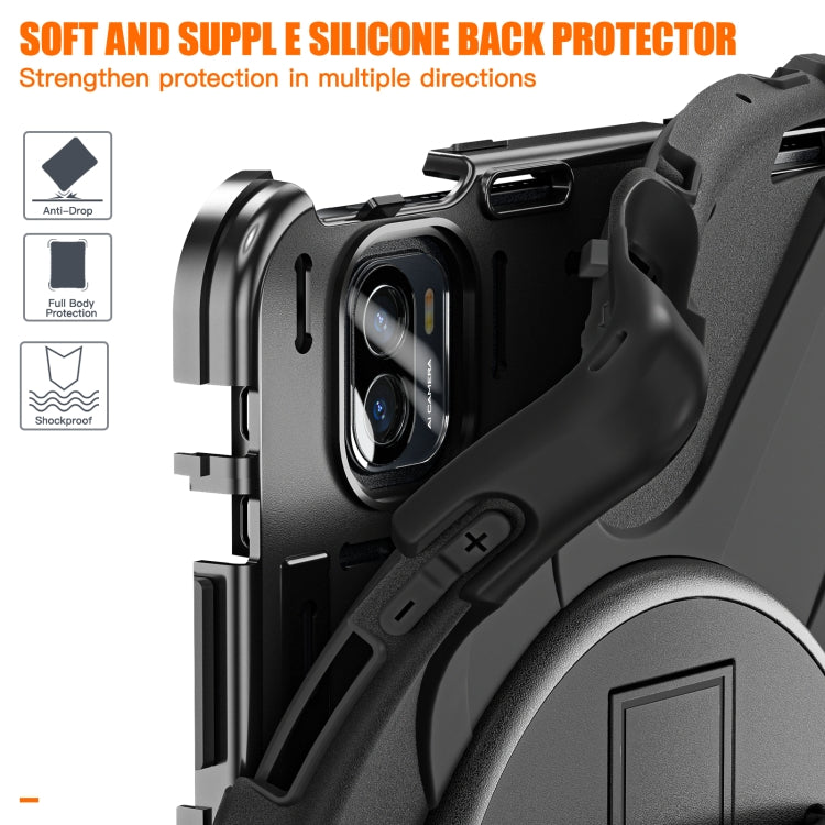 For Xiaomi Pad 5 / Pad 5 Pro Silicone + PC Tablet Case(Black) -  by PMC TechLife | Online Shopping South Africa | PMC TechLife