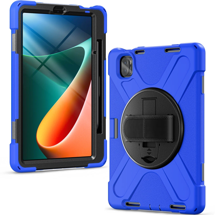 For Xiaomi Pad 5 / Pad 5 Pro Silicone + PC Tablet Case(Blue) -  by PMC TechLife | Online Shopping South Africa | PMC TechLife
