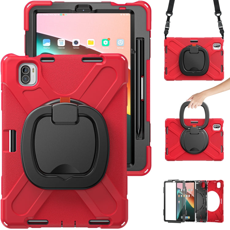 For Xiaomi Pad 5 / Pad 5 Pro Silicone + PC Tablet Protective Case(Red) -  by PMC TechLife | Online Shopping South Africa | PMC TechLife