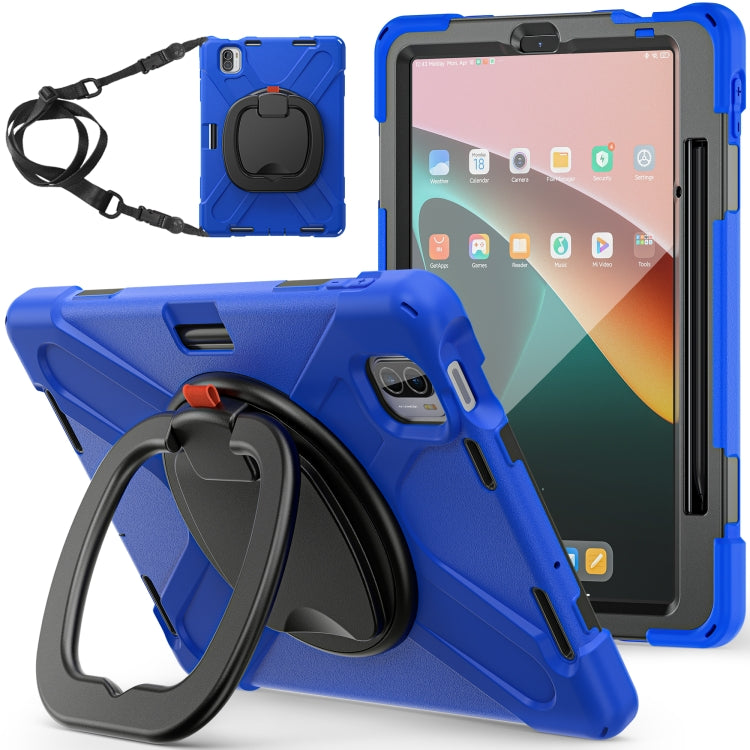 For Xiaomi Pad 5 / Pad 5 Pro Silicone + PC Tablet Protective Case(Blue) -  by PMC TechLife | Online Shopping South Africa | PMC TechLife