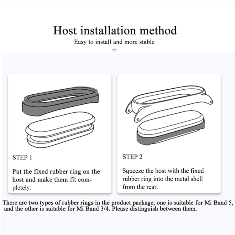 For Xiaomi Mi Band 3/4/5/6 Mijobs CS Silicone Waterproof Watch Band(Black+Silver) - free shipping - PMC TechLife - Order now!