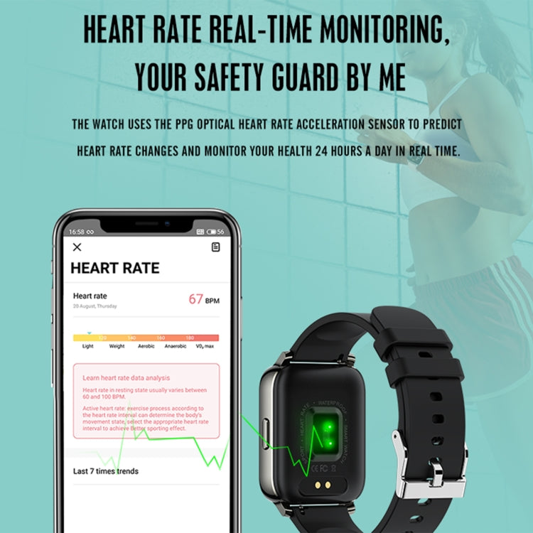 Rogbid Rowatch 2 1.69 inch TFT Screen Smart Watch, Support Blood Pressure Monitoring/Sleep Monitoring(Grey) - free shipping - PMC TechLife - Order now!