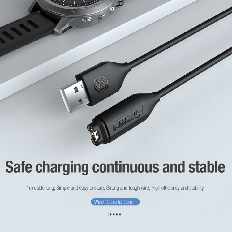 Smart Watch Charging Data Cable for Garmin, Cable Length: 1m - Charger by NILLKIN | Online Shopping South Africa | PMC TechLife | Buy Now Pay Later Mobicred