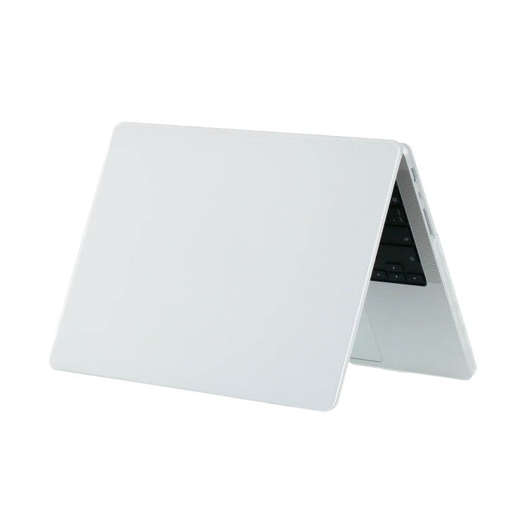 Dot Texture Double Sided Tanned Laptop Case For MacBook Pro 13.3 inch A1706/A1708/A1989/A2159/A2289/A2251/A2338(Transparent) - MacBook Pro Cases by PMC TechLife | Online Shopping South Africa | PMC TechLife