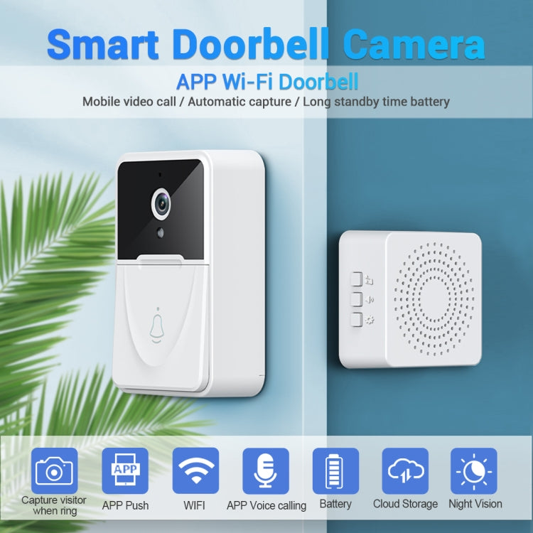 ESCAM X3 Smart Doorbell Camera Support Mobile APP & Two-way Voice & Cloud Storage - free shipping - PMC TechLife - Order now!