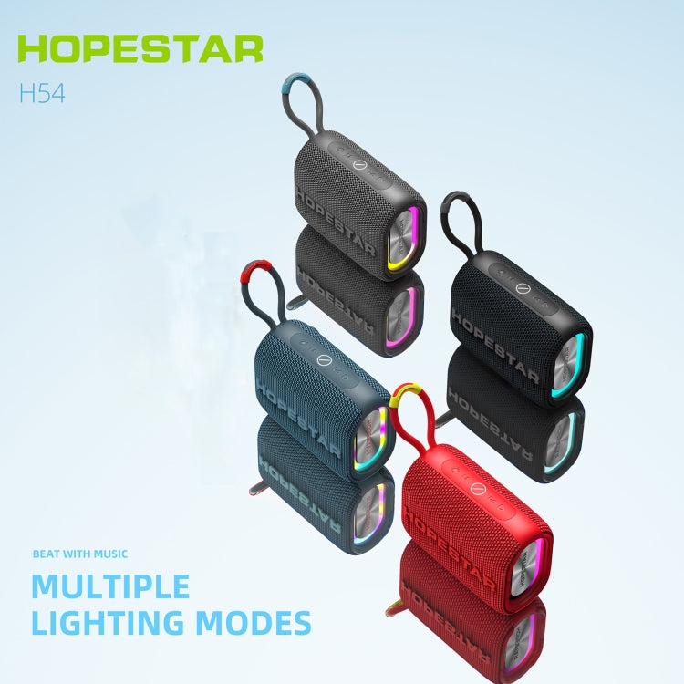 HOPESTAR H54 RGB Light TWS Waterproof Wireless Bluetooth Speaker(Black) - free shipping - PMC TechLife - Order now!