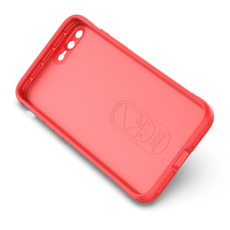 For iPhone SE 2022 / SE 2020 / 8 / 7 Magic Shield TPU + Flannel Phone Case(Grey) - iPhone SE 2022 / 2020 / 8 / 7 Cases by PMC TechLife | Online Shopping South Africa | PMC TechLife | Buy Now Pay Later Mobicred