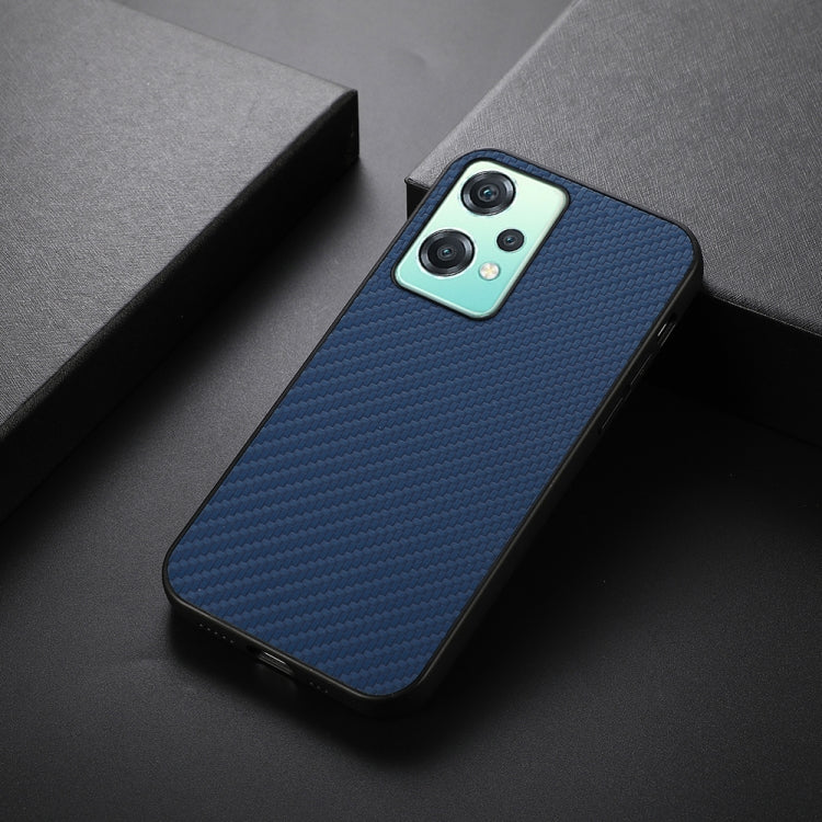 For OnePlus Nord CE 2 Lite 5G Carbon Fiber Texture Shockproof Protective Phone Case(Blue) - OnePlus Cases by PMC TechLife | Online Shopping South Africa | PMC TechLife | Buy Now Pay Later Mobicred