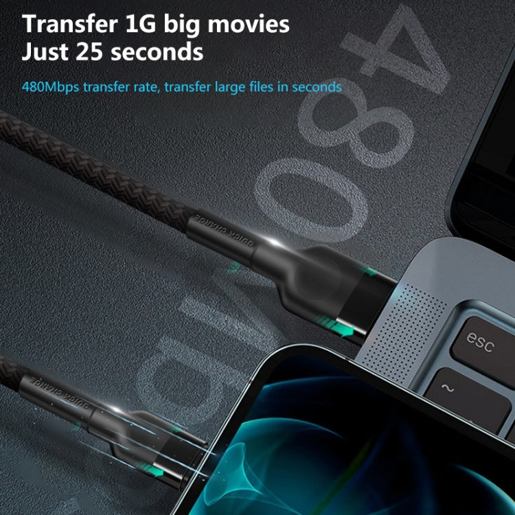 8 Pin 5A Beauty Tattoo USB Charging Cable,Cable Length: 1m(Black) - Normal Style Cable by PMC TechLife | Online Shopping South Africa | PMC TechLife