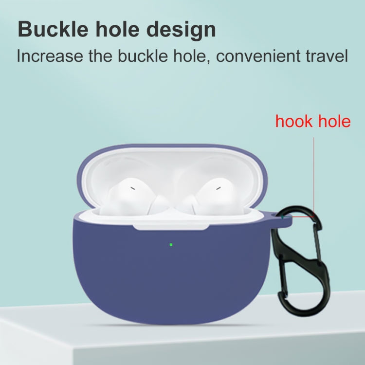 For Redmi Buds 4 Pro Silicone Earphone Protective Case(Black) - Xiaomi Earphone Case by PMC TechLife | Online Shopping South Africa | PMC TechLife