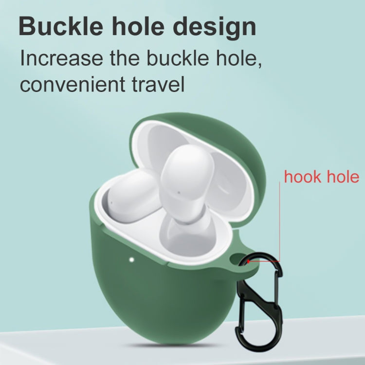 For Redmi Buds4 Silicone Earphone Protective Case(White) - Xiaomi Earphone Case by PMC TechLife | Online Shopping South Africa | PMC TechLife