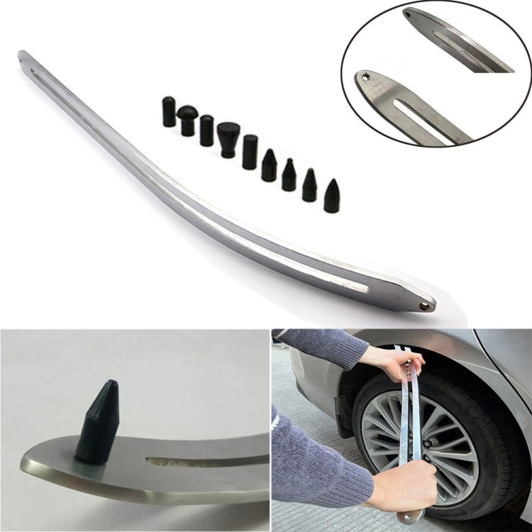 N8 10 in 1 Car Paintless Dent Removal Fender Damage Repair Puller Lifter Arc Crowbar Tools Hook Rods kit - Sheet Metal Tools by PMC TechLife | Online Shopping South Africa | PMC TechLife