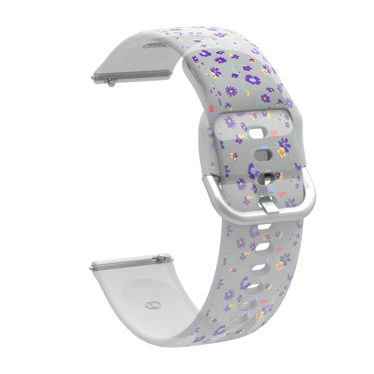 For Huawei Watch GT 3 Pro 22mm Transparent Printed TPU Silicone Watch Band(6) - Watch Bands by PMC TechLife | Online Shopping South Africa | PMC TechLife | Buy Now Pay Later Mobicred
