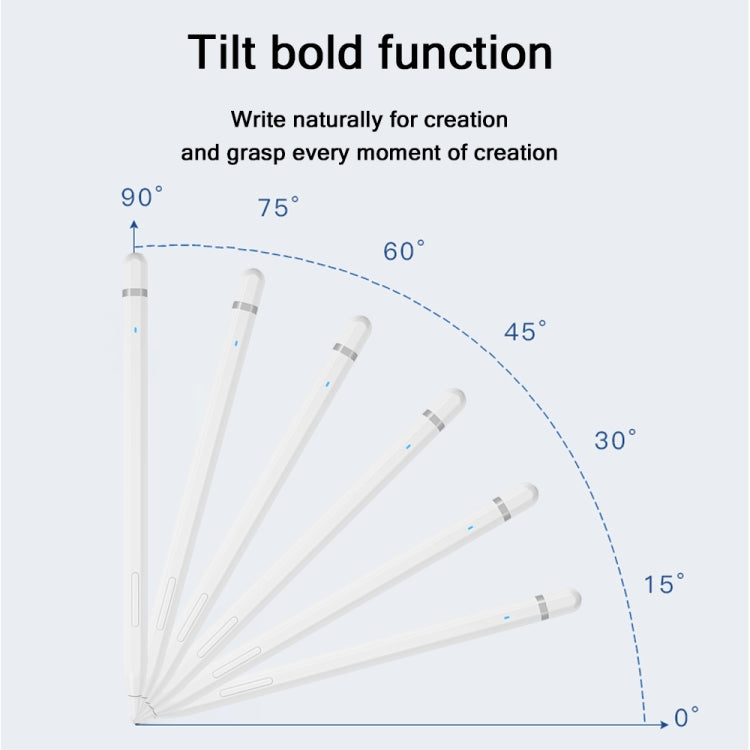 JD50 Bluetooth Active Stylus Pencil with Palm Rejection for iPad After 2018 Version - Stylus Pen by PMC TechLife | Online Shopping South Africa | PMC TechLife