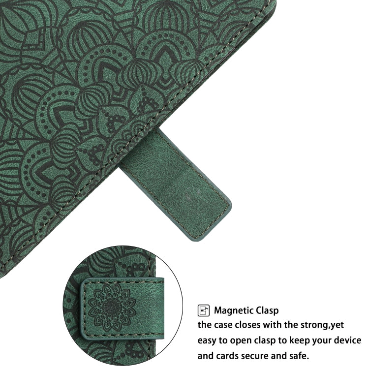 For Xiaomi Redmi Note 8 Mandala Embossed Flip Leather Phone Case(Green) - free shipping - PMC TechLife - Order now!