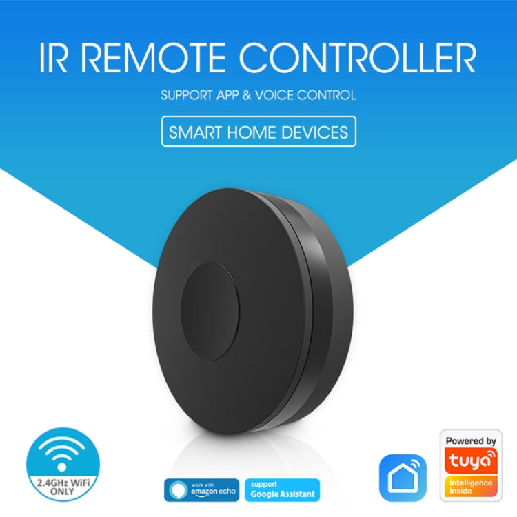 NEO NAS-IR02W WiFi IR Remotc Control Support Amazon Alexa / Google Home(Black) - Universal by NEO | Online Shopping South Africa | PMC TechLife | Buy Now Pay Later Mobicred