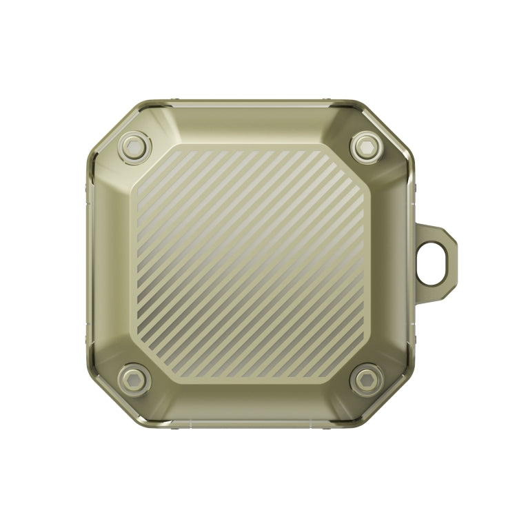 For Samsung Galaxy Buds Live / Buds 2 / Buds Pro / Buds 2 Pro Shield Armor Waterproof Wireless Earphone Protective Case(Army Green) - free shipping - PMC TechLife - Order now!
