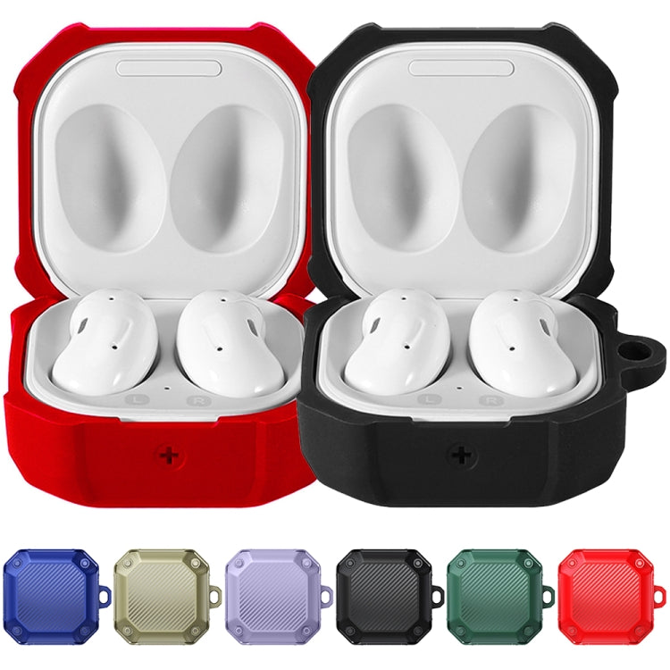 For Samsung Galaxy Buds Live / Buds 2 / Buds Pro / Buds 2 Pro Shield Armor Waterproof Wireless Earphone Protective Case(Royal Blue) - Samsung Earphone Case by PMC TechLife | Online Shopping South Africa | PMC TechLife