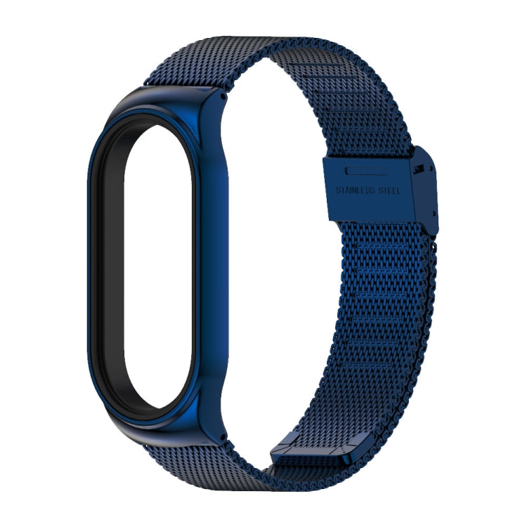 For Xiaomi Mi Band 7 / 7 NFC MIJOBS CS Milan Buckle Metal Watch Band(Blue) - Watch Bands by MIJOBS | Online Shopping South Africa | PMC TechLife | Buy Now Pay Later Mobicred
