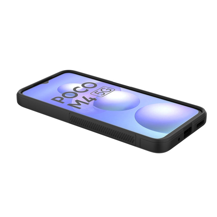 For Xiaomi Poco M4 5G Magic Shield TPU + Flannel Phone Case(Dark Green) - free shipping - PMC TechLife - Order now!