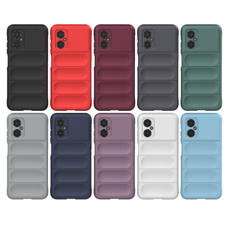 For Xiaomi Poco M4 5G Magic Shield TPU + Flannel Phone Case(Dark Green) - free shipping - PMC TechLife - Order now!