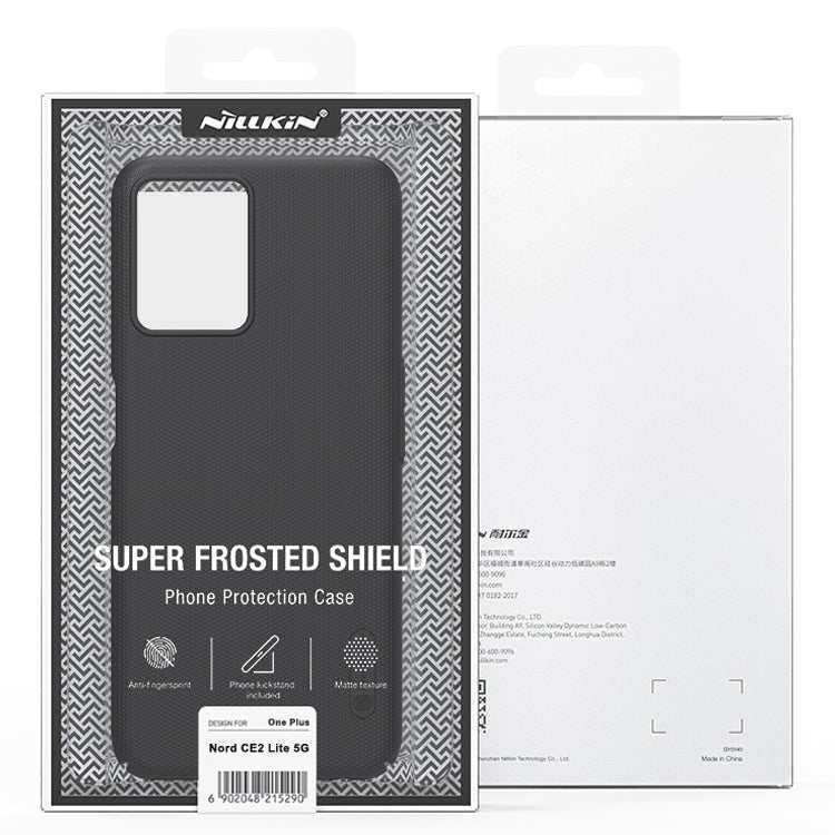 For OnePlus Nord CE 2 Lite 5G NILLKIN Frosted PC Phone Case(Red) - OnePlus Cases by NILLKIN | Online Shopping South Africa | PMC TechLife | Buy Now Pay Later Mobicred