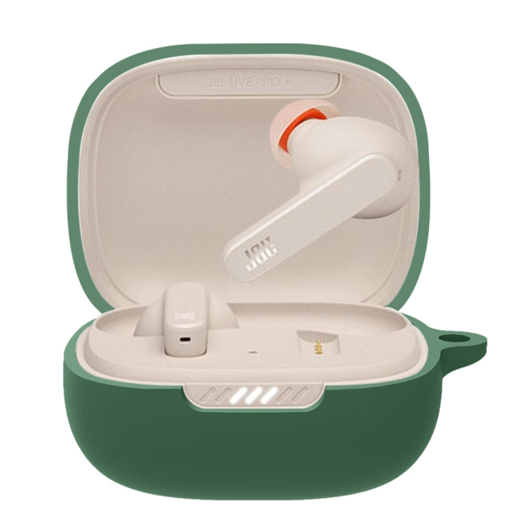Earphone Protective Case For JBL Live Pro+(Dark Green) - JBL Earphone Case by PMC TechLife | Online Shopping South Africa | PMC TechLife | Buy Now Pay Later Mobicred