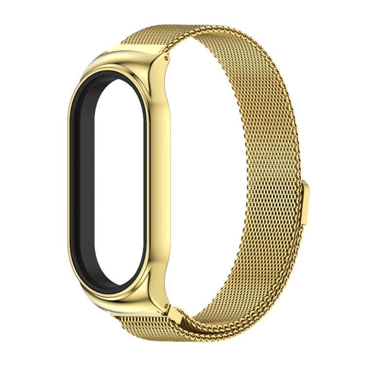 For Xiaomi Mi Band 7 / 7 NFC MIJOBS CS Milan Magnetic Stainless Steel Watch Band(Gold) - Watch Bands by MIJOBS | Online Shopping South Africa | PMC TechLife | Buy Now Pay Later Mobicred