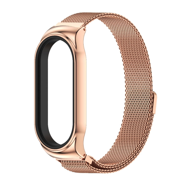 For Xiaomi Mi Band 7 / 7 NFC MIJOBS CS Milan Magnetic Stainless Steel Watch Band(Rose Gold) - free shipping - PMC TechLife - Order now!