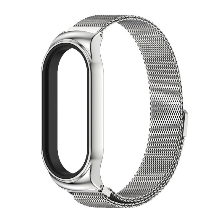 For Xiaomi Mi Band 7 / 7 NFC MIJOBS CS Milan Magnetic Stainless Steel Watch Band(Silver) - free shipping - PMC TechLife - Order now!