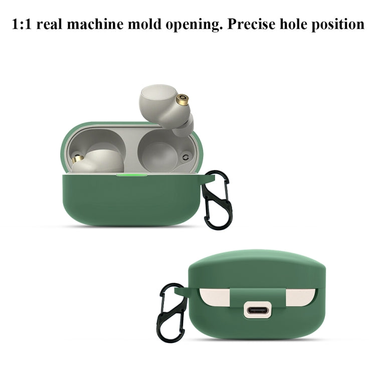 For Sony WF-1000XM4 Wireless Earphone Silicone Protective Case(White) - Sony Earphone Case by PMC TechLife | Online Shopping South Africa | PMC TechLife