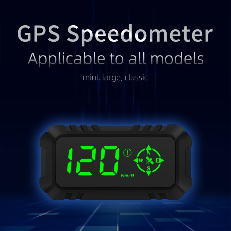 G7 GPS HUD Display Speedometer Digital Car Head-Up Display Over-speed Alarm - Head Up Display System by PMC TechLife | Online Shopping South Africa | PMC TechLife
