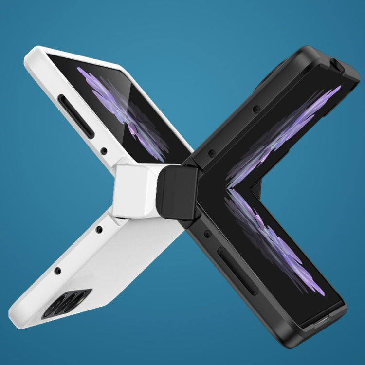 For Samsung Galaxy Z Fold4 5G PC Skin Feel Folding Phone Case(Orange) - Galaxy Z Fold4 5G Cases by PMC TechLife | Online Shopping South Africa | PMC TechLife | Buy Now Pay Later Mobicred