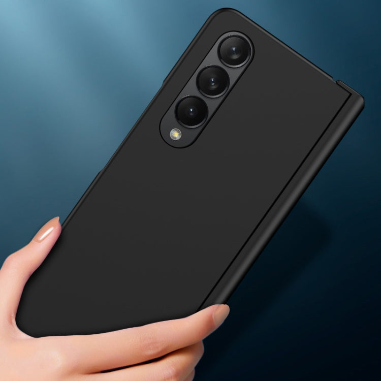 For Samsung Galaxy Z Fold4 5G PC Skin Feel Folding Phone Case(Orange) - Galaxy Z Fold4 5G Cases by PMC TechLife | Online Shopping South Africa | PMC TechLife | Buy Now Pay Later Mobicred