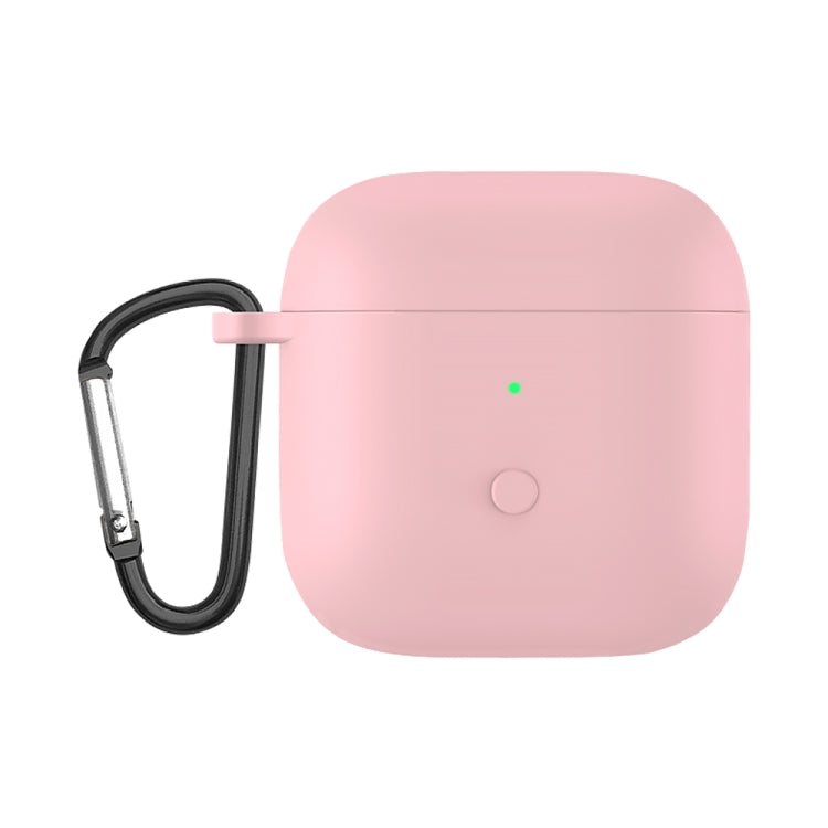 Liquid Silicone One-piece Earphone Protective Case For Redmi Buds3(Pink) - Xiaomi Earphone Case by PMC TechLife | Online Shopping South Africa | PMC TechLife