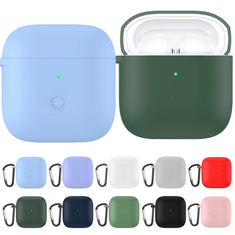 Liquid Silicone One-piece Earphone Protective Case For Redmi Buds3(Red) - free shipping - PMC TechLife - Order now!