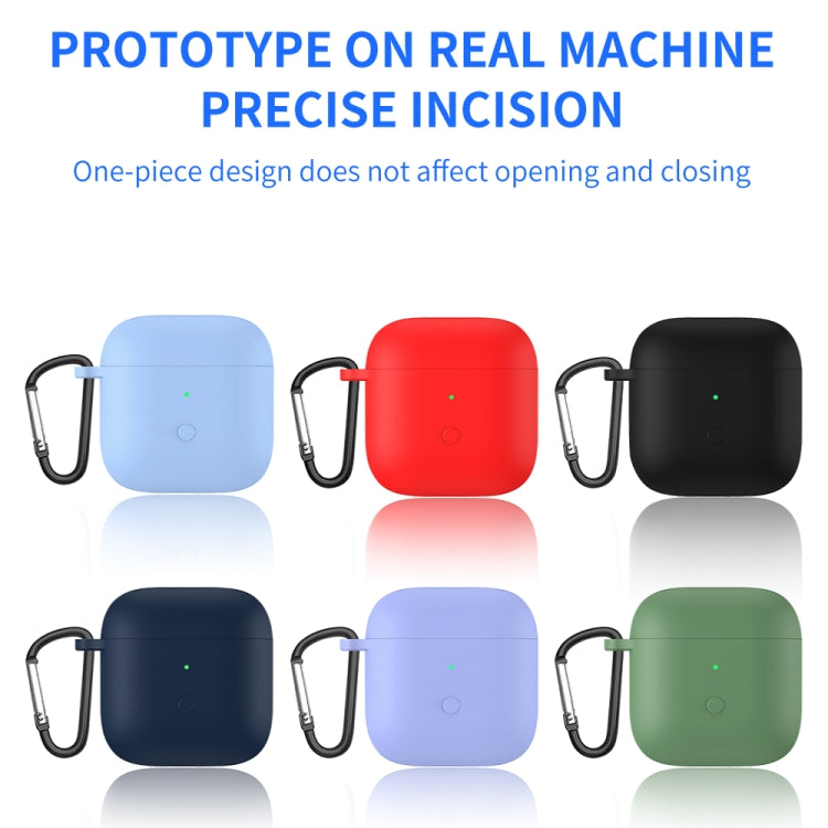 Liquid Silicone One-piece Earphone Protective Case For Redmi Buds3(Dark Night Green) - Xiaomi Earphone Case by PMC TechLife | Online Shopping South Africa | PMC TechLife