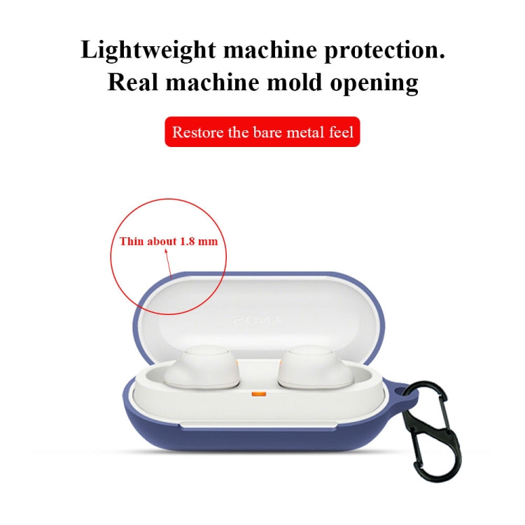 Bluetooth Earphone Silicone Case For Sony WF-C500(Red) - Sony Earphone Case by PMC TechLife | Online Shopping South Africa | PMC TechLife