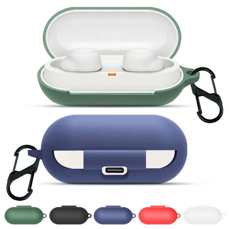 Bluetooth Earphone Silicone Case For Sony WF-C500(White) - Sony Earphone Case by PMC TechLife | Online Shopping South Africa | PMC TechLife
