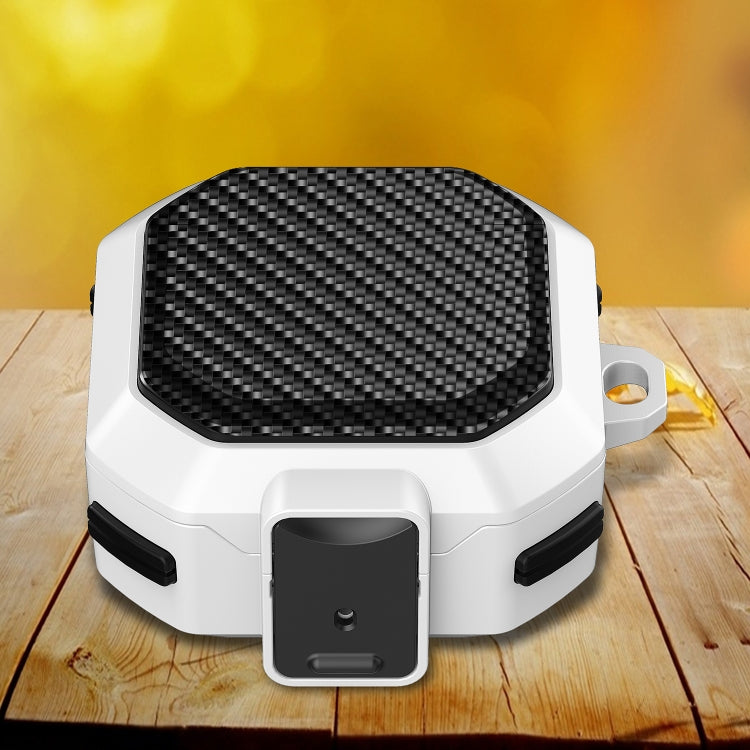 For Samsung Galaxy Buds Live/Buds Pro/Buds 2/2 Pro Anti-fall Earphones Case with Switch (White) - Samsung Earphone Case by PMC TechLife | Online Shopping South Africa | PMC TechLife