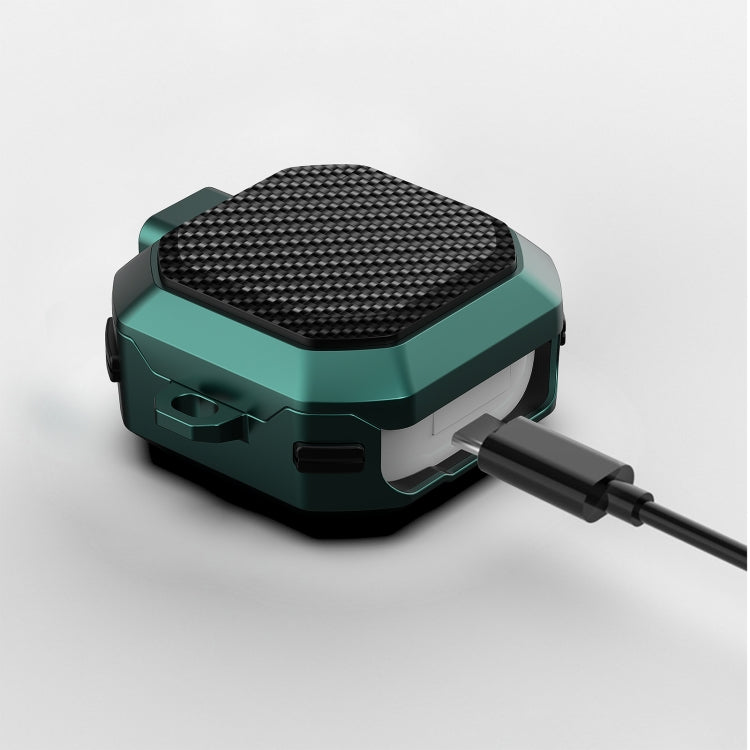 For Samsung Galaxy Buds Live/Buds Pro/Buds 2/2 Pro Anti-fall Earphones Case with Switch(Black Red 1) - Samsung Earphone Case by PMC TechLife | Online Shopping South Africa | PMC TechLife