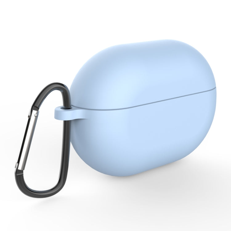 Earphone Silicone Protective Case for Huawei FreeBuds Pro, Type:with Buckle(Blue) - Huawei Earphone Case by PMC TechLife | Online Shopping South Africa | PMC TechLife