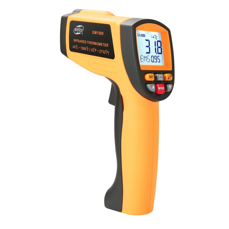 BENETECH GM1500 LCD Display Infrared Thermometer, Battery Not Included - free shipping - PMC TechLife - Order now!