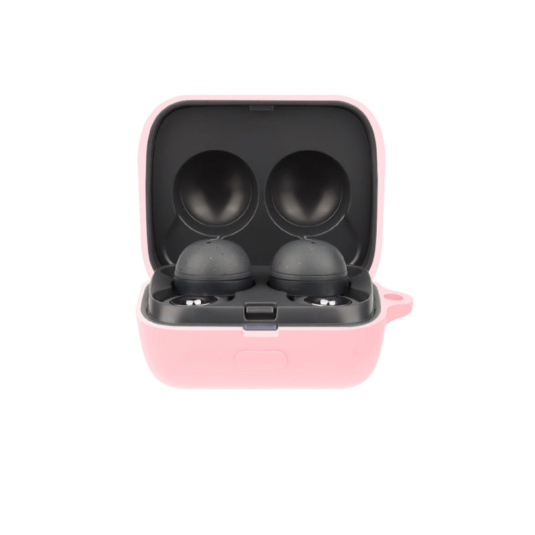 Bluetooth Earphone Silicone Protective Case For Sony LinkBuds WF-L900-2(Pink) - Sony Earphone Case by PMC TechLife | Online Shopping South Africa | PMC TechLife