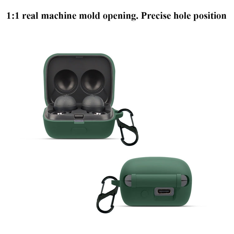 Bluetooth Earphone Silicone Protective Case For Sony LinkBuds WF-L900-2(Navy Blue) - Sony Earphone Case by PMC TechLife | Online Shopping South Africa | PMC TechLife