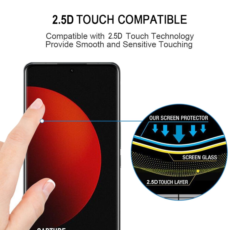 25 PCS Curved Edge Full Screen Tempered Glass Film For Xiaomi 12S Ultra -  by PMC TechLife | Online Shopping South Africa | PMC TechLife