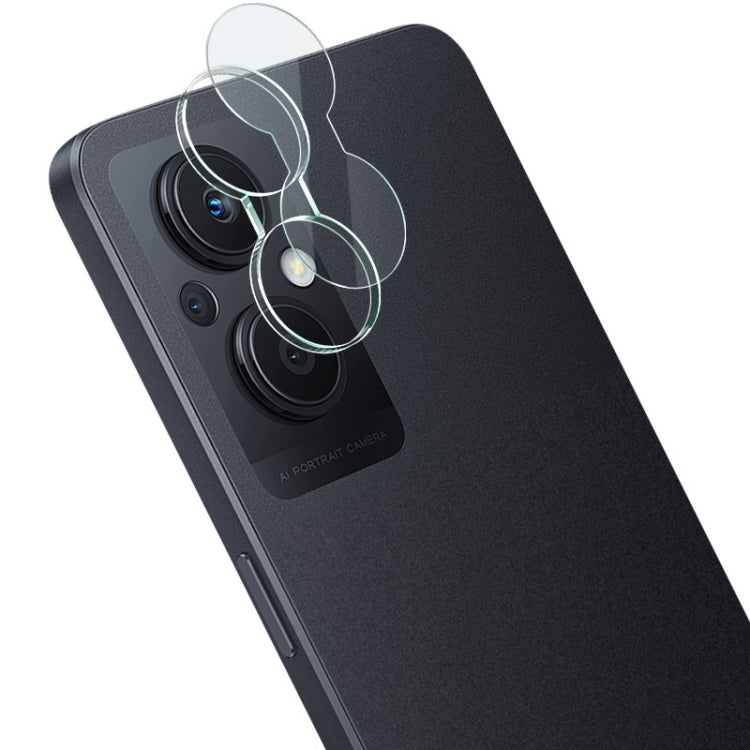 For OPPO Reno8 Lite 5G imak Integrated Rear Camera Lens Tempered Glass Film - For OPPO by imak | Online Shopping South Africa | PMC TechLife | Buy Now Pay Later Mobicred