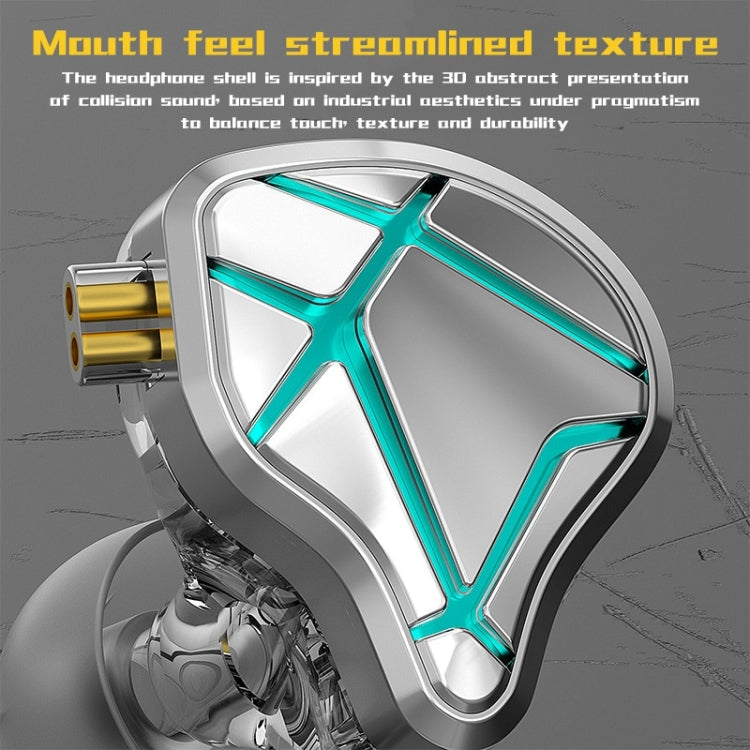 KZ-ESX 12MM Dynamic Subwoofer Sports In-Ear HIFI Headphones,Length: 1.2m(With Microphone) - free shipping - PMC TechLife - Order now!